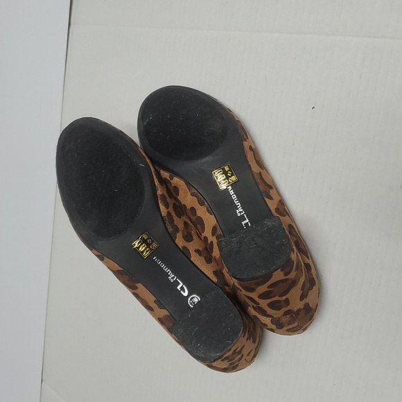 Chinese Laundry Ada animal print round toe pump heels 7.5 M - Picture 8 of 9